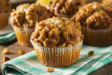 Homemade Banana Nut Muffins