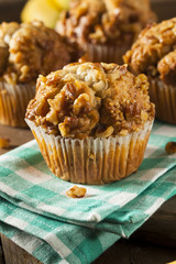 Homemade Banana Nut Muffins