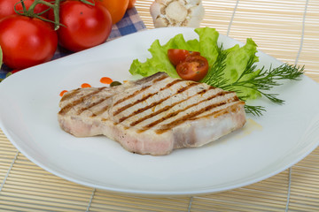 Grilled t-bone steak