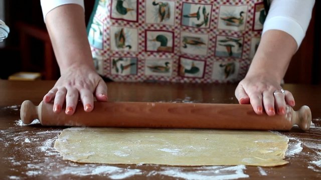Rolling Out Pasta Sheet