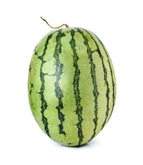 yellow watermelon isolated on white background