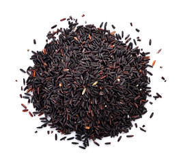 rice berry on white background