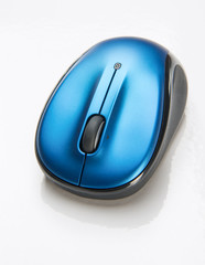 Blue Wireless Mouse