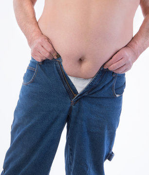 Male Obesity Belly