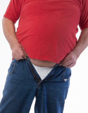 Male Obesity Belly