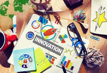 Notepad Working Creativity Growth Success Innovation Concept