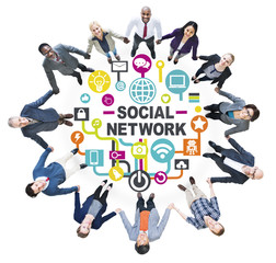 Fototapeta premium Business People Togetherness Connection Communication Concept