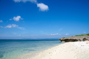 沖縄県　黒島　仲本海岸