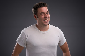 Obraz premium Smiling man