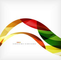 Business wave corporate background