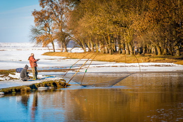 winter fishing