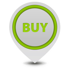 Buy pointer icon on white background
