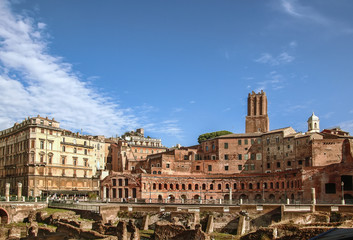 Fototapeta na wymiar Trajan's Market, Rome