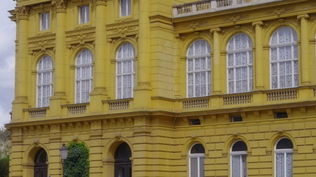 Croatian national theater building made in 1895, Zagreb