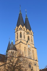 Fototapeta na wymiar Wiesbaden, die Ringkirche (Ostseite) - 2014