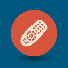 Remote control symbol, vector