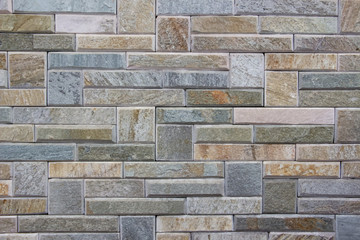 Background - artificial stone bricks