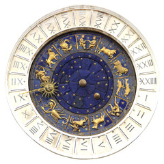 Zodiac clock  in Venice