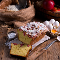 yeast dough cake