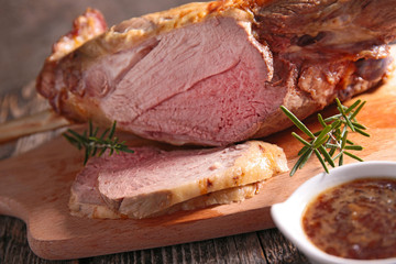 roast lamb leg