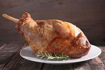 roast lamb leg