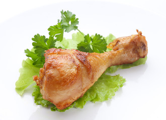 Fried chicken leg