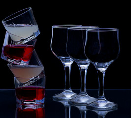 Бокалы glasses