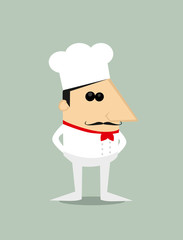 Cartoon chef