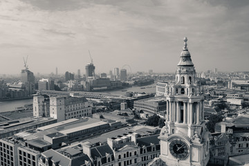 London rooftop view