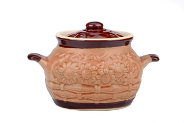 ..the ceramic pot