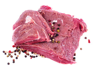 Crude meat and spice