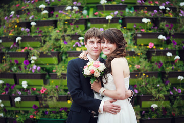 Bride and groom