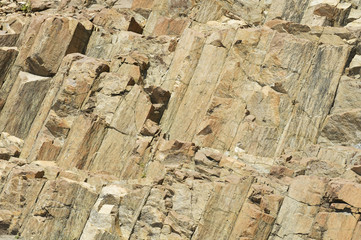 Hexagonal columns, Hong Kong Global Geopark, Hong Kong, China.