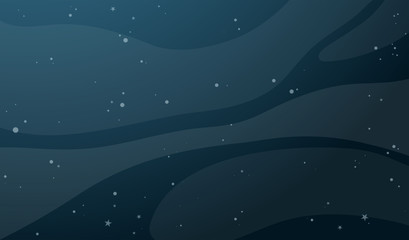 Space backround with sparkling stars