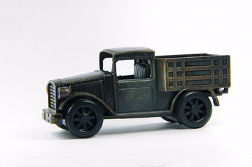 old  black car toy