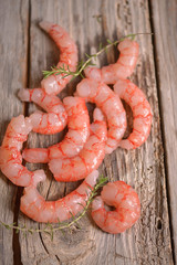 Fresh shrimps