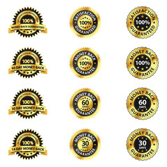 Gold Marketing Badges - 76573896