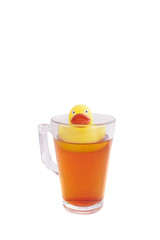 Hot tea duck