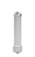 Water purifier filter isolation on white background.