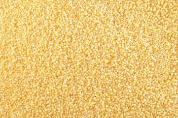 background texture of uncooked semolina