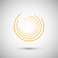 Obraz premium The twirl elements of a simple design