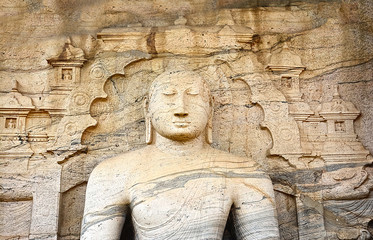 Fototapeta na wymiar Gal Vihara, Polonnaruwa Sri Lanka