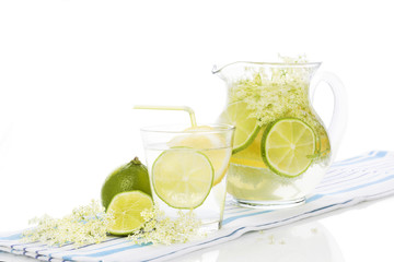 Elderberry lemonade.