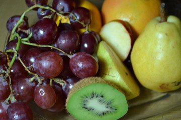 Naklejka na ściany i meble bodegon de frutas
