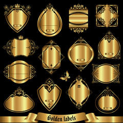 Vector set of golden labels