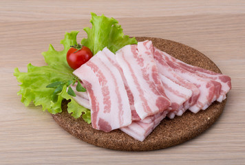 Sliced bacon