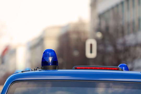 Polizei-Blaulicht 