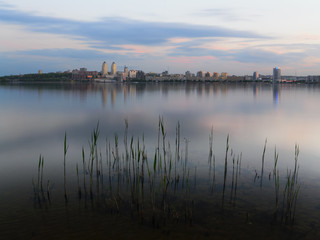 Fototapeta premium Twilight Dnipropetrovsk