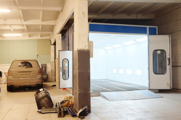 drying chamber for car