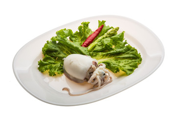 Boiled cuttlefish